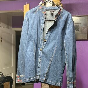 Ladies Blue Denim Jacket